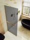 Душевая перегородка MaybahGlass MGD-729-3у 79см золото