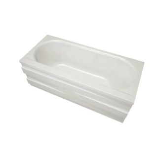 Акриловая ванна Aquanika Line A1016075028 180x80 см белый