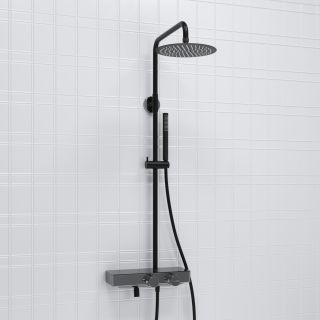 Душевой комплект WasserKRAFT A114.258.217.CB Thermo черный