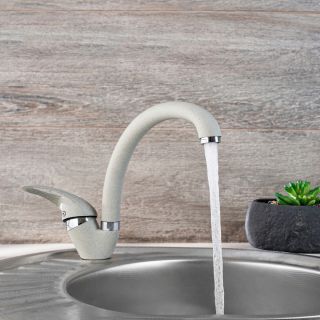 Смеситель для кухни РМС SL135GY-011F серый