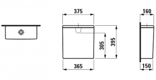 Бачок унитаза 8.2928.1.000.871.1