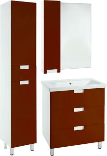 Тумба под раковину Bellezza Пегас 50см красный 00000011171