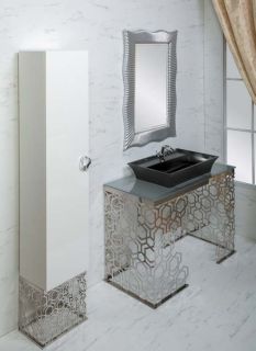 Консоль Armadi Art Aura 110см хром 891-CR