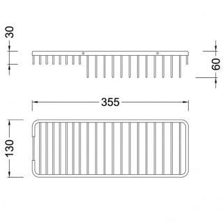 Полка Timo Nelson антик 160079/02