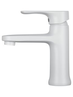 Смеситель для раковины Wonzon & Woghand WW-XH-011-MW белый матовый