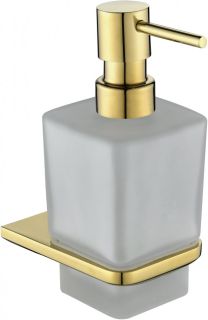 Настенный дозатор для жидкого мыло Grocenberg AC0064 (Золото глянец)