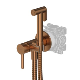Гигиенический душ WHITECROSS Y SYSYBI2CPB брашированная медь