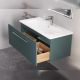 Тумба под раковину подвесная Velvex Posse tp.POS.OSK.105.1Y верде, 105 см