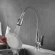 Смеситель для кухни Shevanik S843-9 серый/хром