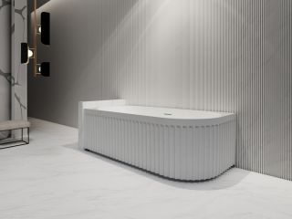 Акриловая ванна ABBER AB9412-1.7 L левая 170x80см белый