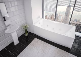 Акриловая ванна АКВАТЕК Феникс 190x90 см без гидромассажа