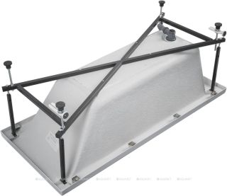 Акриловая ванна Aquanet Bright 347858 155x70 см с каркасом с боковой и фронтальной панелями