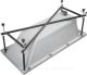 Акриловая ванна Aquanet Bright 347858 155x70 см с каркасом с боковой и фронтальной панелями
