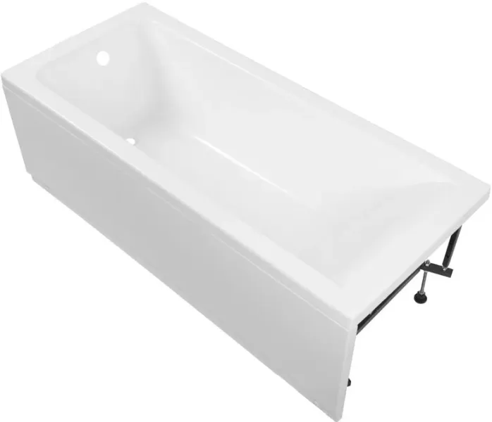 Акриловая ванна Aquanet Bright 347872 180x75 см с каркасом с фронтальной и боковой панелями