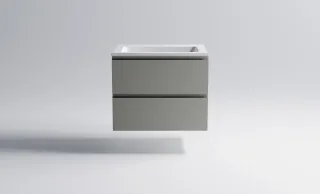 Тумба с раковиной Astra-Form Альфа 03060004ncss3502-y+04010006 70 см серо-бежевый матовый