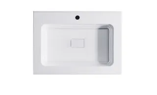 Тумба с раковиной Astra-Form Альфа 03060003ncss3005-b80g+04010006 70 см зелёный матовый