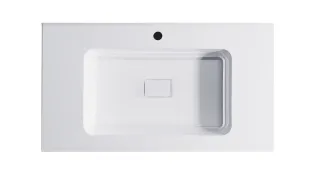 Тумба с раковиной Astra-Form Альфа 03060006ral1013+04010008 90 см бежевый матовый