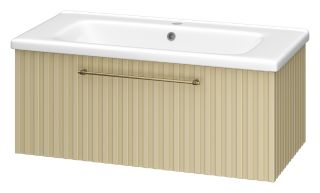 Подвесная тумба под раковину Brevita Alicante ALI-09090-4601Я 90см капучино