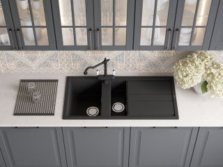 Мойка кухонная Omoikiri Kitagawa 100-2-GB графит