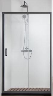 Душевая дверь Aquatek AQ ARI RA 10020BL 100см чёрный