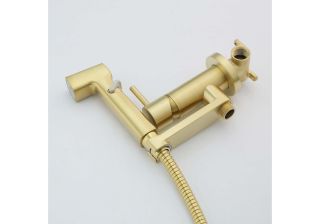 Гигиенический душ со смесителем Aquatek Ника AQ1819BG золото