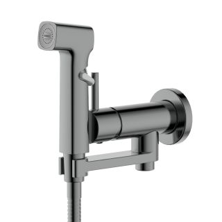 Гигиенический душ со смесителем Aquatek Ника AQ1819BGM оружейная сталь