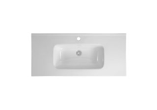 Тумба с раковиной Aquatek Вега AQ77100-LC 101 см капучино светлый