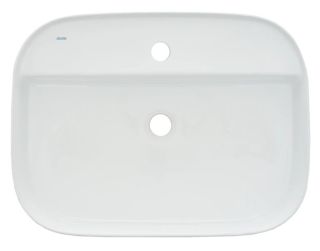 Раковина AQUAme AQM5003 61см белый глянцевый