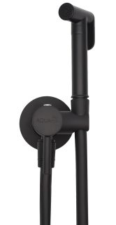 Гигиенический душ AQUAme Minimal AQM 6020MB со смесителем чёрный матовый