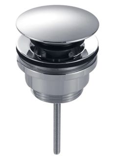 Донный клапан для раковины AQUAme AQM7003CR без перелива хром