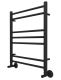 Водяной полотенцесушитель Aquatek Либерти AQ RR0760BL П7 50x60см чёрный муар