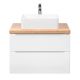Тумба под раковину Aquanika Wood AQW795156WRU87 80 см белый