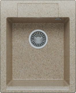 Мойка кухонная Polygran ARGO-420 песочный 627352