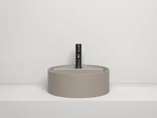 Накладная раковина Salini Armonia Top 02 S-Stone 130127MRF 45см RAL полностью