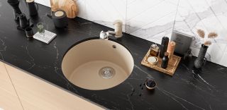 Кухонная мойка Florentina Вега Зеро антрацит