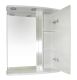 Зеркальный шкаф с подсветкой Misty Астра 60см правый белый