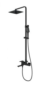 Душевая стойка Wonzon & Woghand Edge WW-88739003-MB чёрный матовый