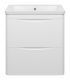 Подвесная тумба под раковину Misty Атлантик 60 см белый