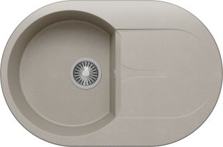 Мойка кухонная Polygran ATOL-760 серый 679009