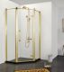 Душевое ограждение Azario ONTARIO AZ-NBB3231 900 GOLD