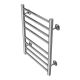 Полотенцесушитель водяной AZARIO PARMA AZ10146S 400/600 8 секций, нижнее/диагональное подключение, 1/2, хром