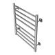 Полотенцесушитель водяной AZARIO PARMA AZ10156S 500/600 8 секций, нижнее/диагональное подключение, 1/2, хром