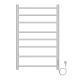 Полотенцесушитель электрический AZARIO PARMA 500/800 8 секций, диммер справа, белый AZ10858W