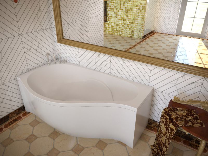 Экран фронтальный для ванны Эстет Грация ФР-00000927 П 170см белый