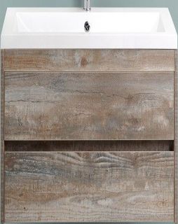 Подвесная тумба под раковину Art&Max Family 50см бетон экзотик Family-500-2C-SO-PE