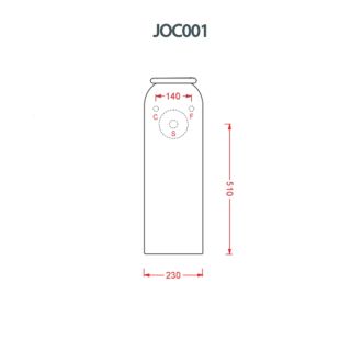 Пьедестал для раковины Artceram Jolie JOC001 94 00 calacatta