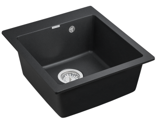 Мойка кухонная Paulmark Kante PM104651-BL чёрный