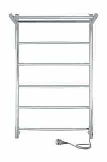 Полотенцесушитель электрический Indigo Arc LCAE80-50PR с полкой 80x50 см хром