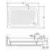 Поддон для душа RGW B/CL-S 800x1200x270