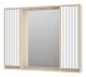 Зеркальный шкаф с подсветкой Brevita Balaton BAL-04100-03-01 100см белый/бежевый